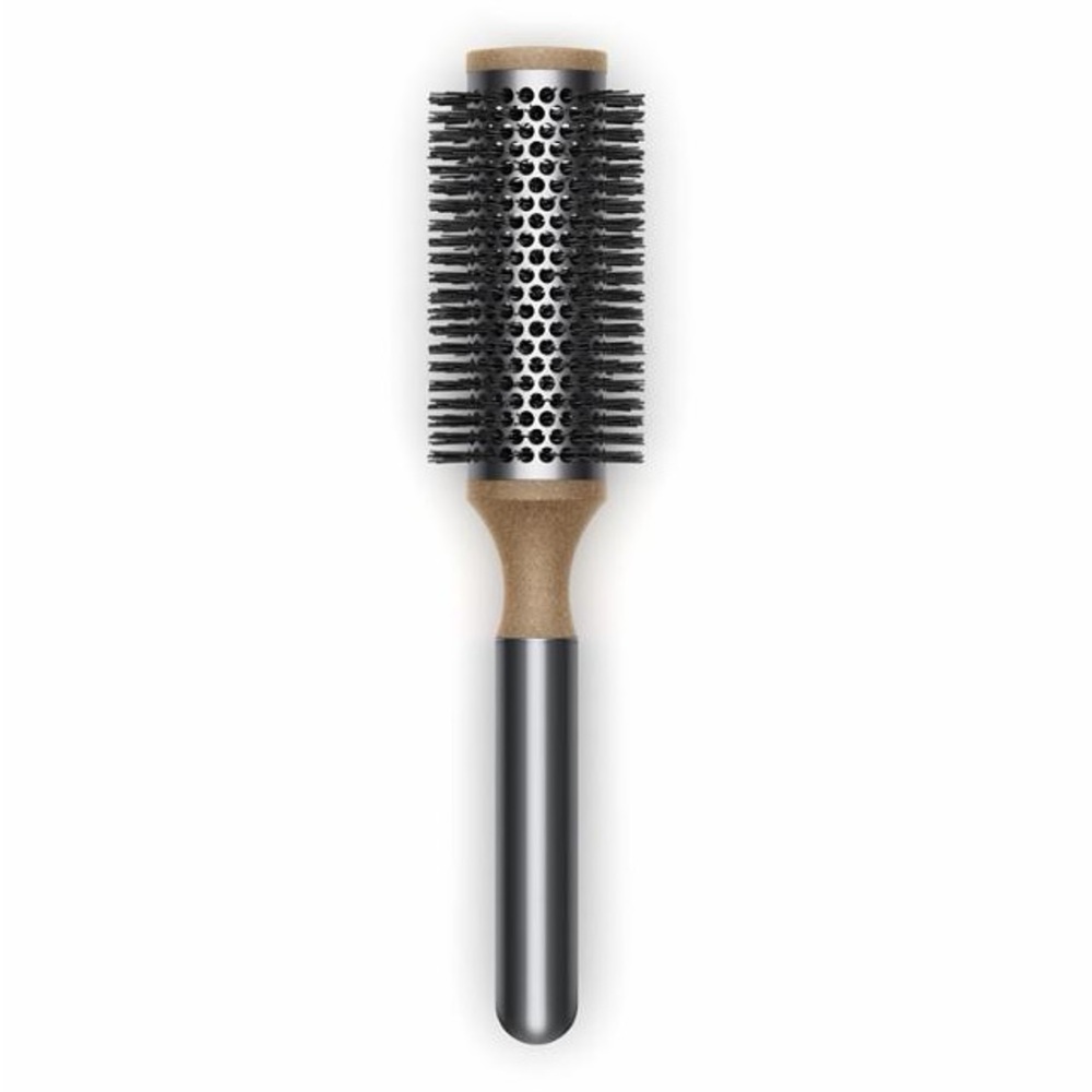 New In Box - Dyson Vented barrel brush – 1.4 inch (Nickel/Black)